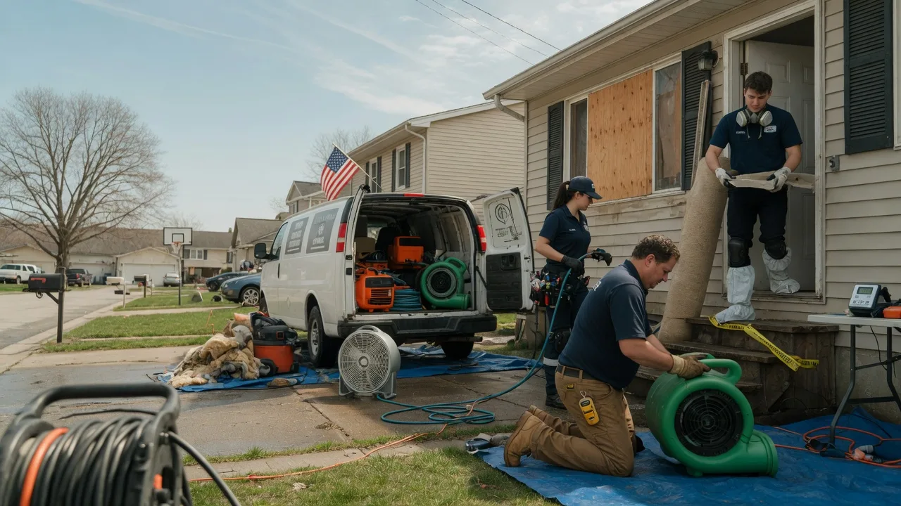 Water Damage Restoration in Bicknell, IN near me